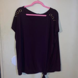 Deep Purple Blouse